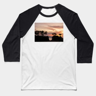 Sunset at Mulberry Grove Baseball T-Shirt